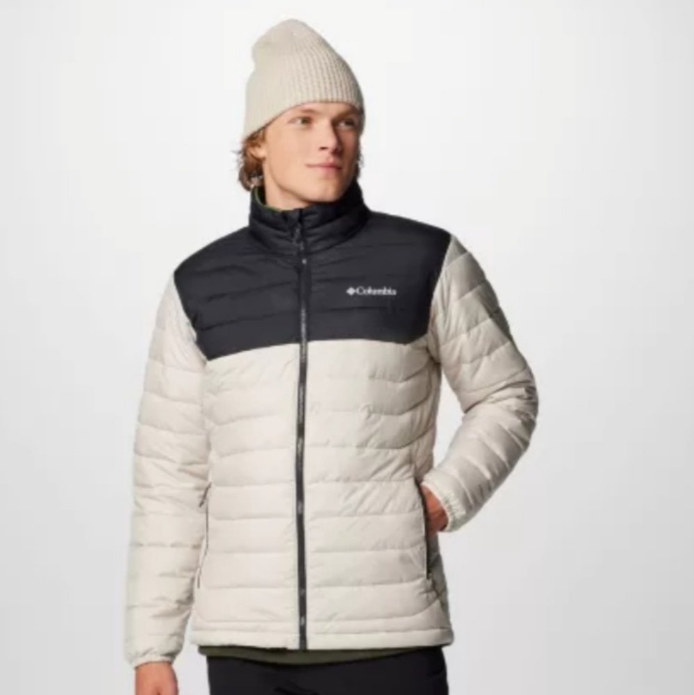 Columbia Men's Black and White Jacket